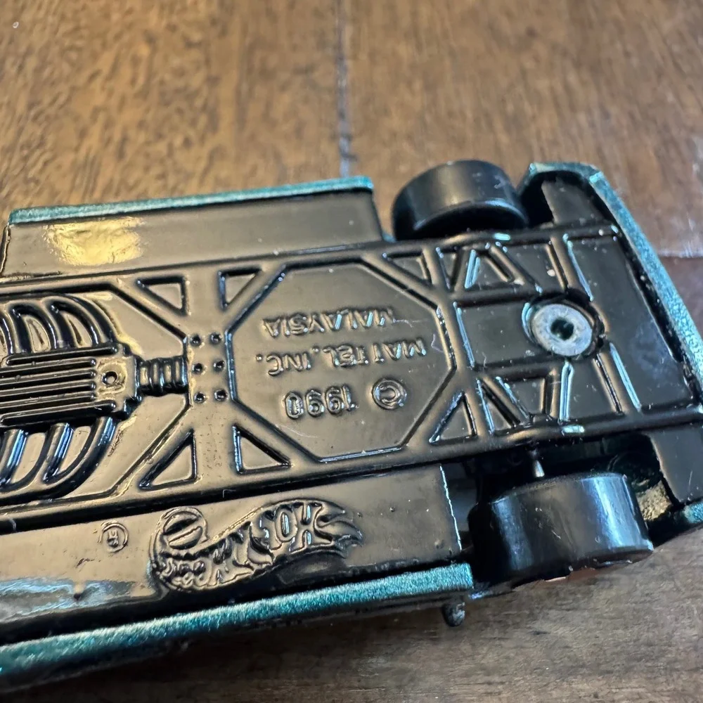 Hot Wheels Lamborghini Diablo 1990 Teal Metallic Circuit Board Graphics 1:64